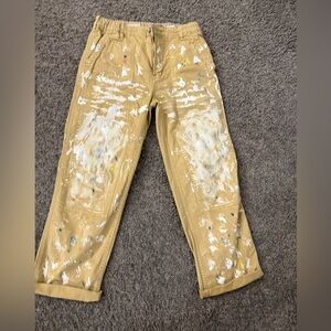 Anthropology Pilcro Kids Tan Artistic Pants